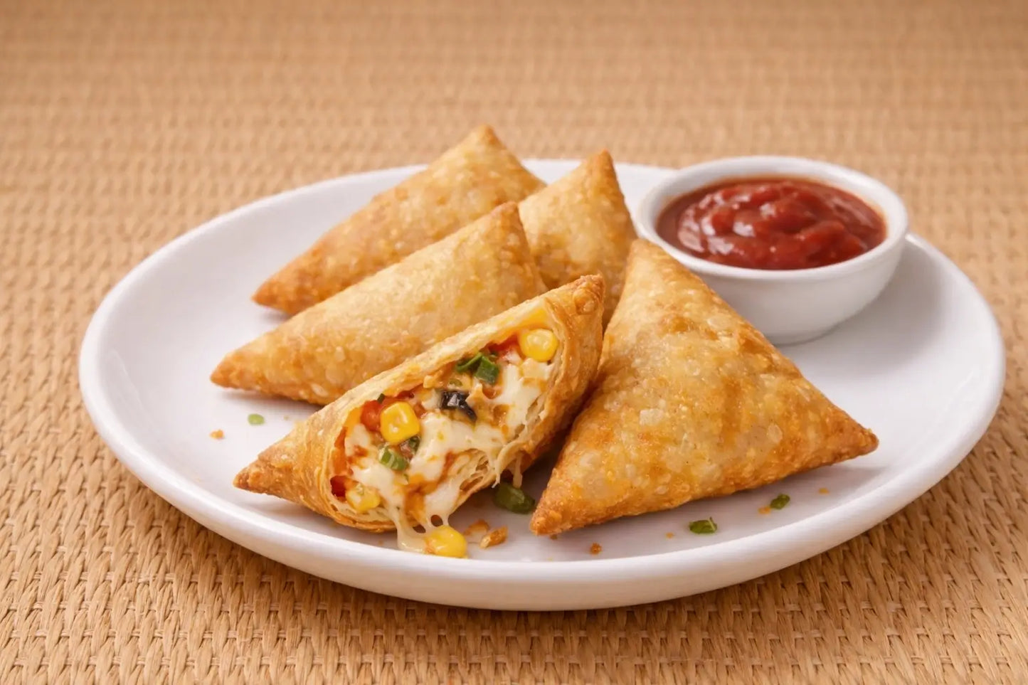 Pizza Stuffed Samosa 250gms