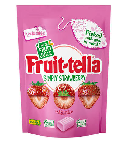 FruitTella Strawberry 135gms pack