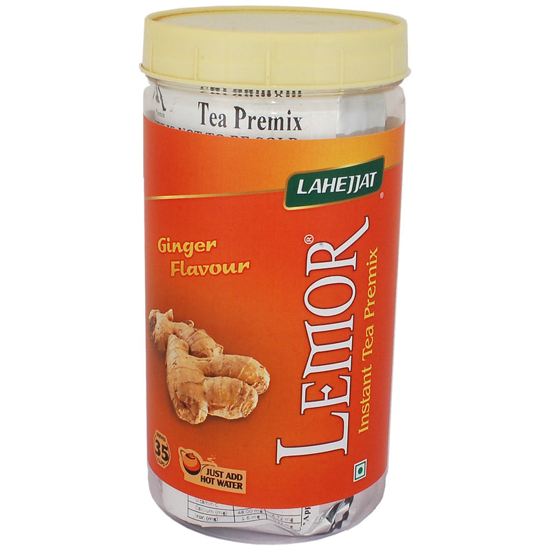 Lemor Instant Tea Ginger Jar - 500 GMS