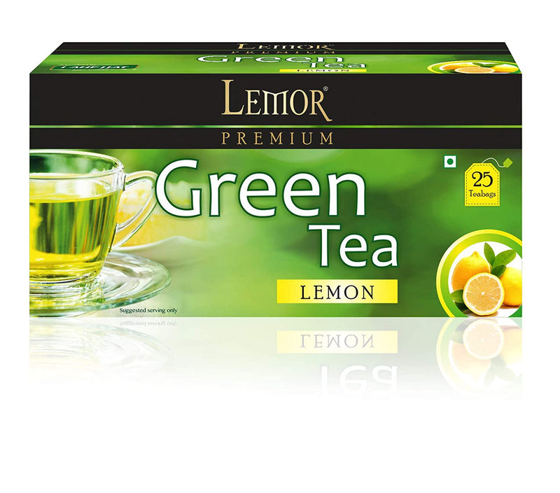 Lemor Lemon Green Tea 25 Tea bag Box
