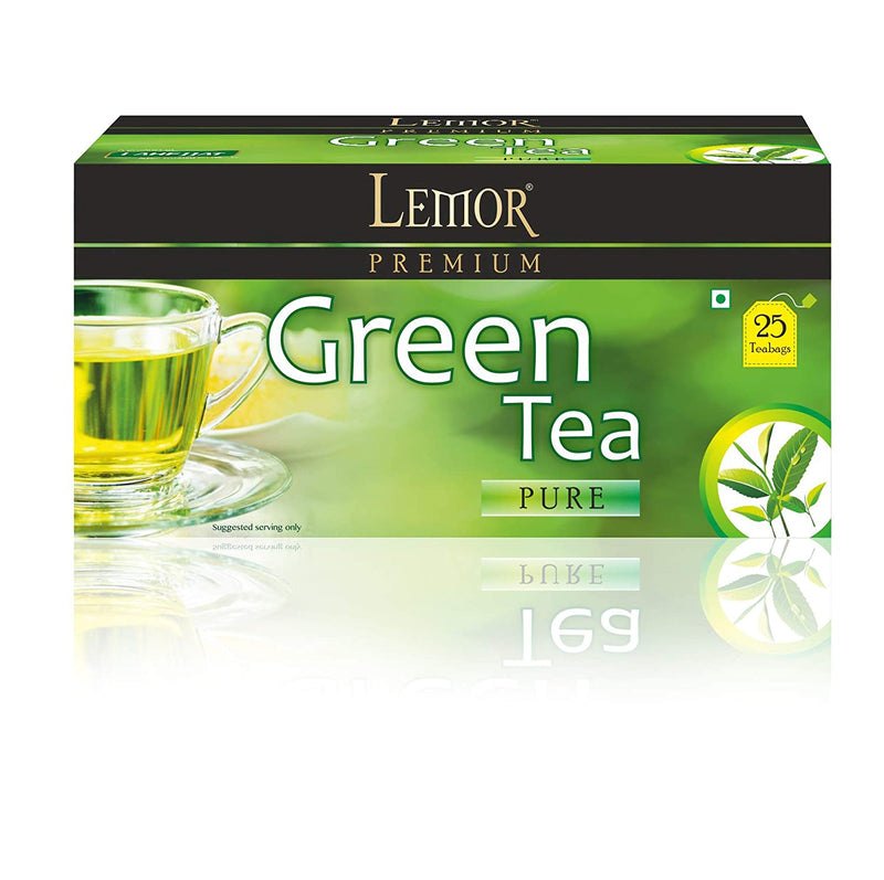Lemor Pure Green Tea 25 Tea bag Box